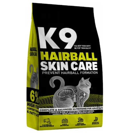 K9 Anti-Hairball Dry Food - 2KG/500gm