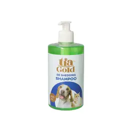 tia gold de shedding shampoo for cat and dog 500ml