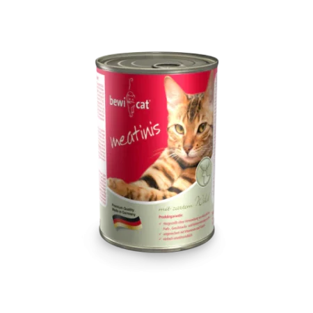 Bewi cat wet food meatinis 400g