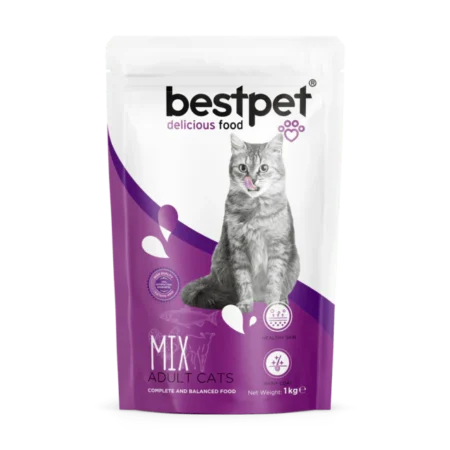 Best Pet Delicious Mix Dry Adult Cats (1kg)