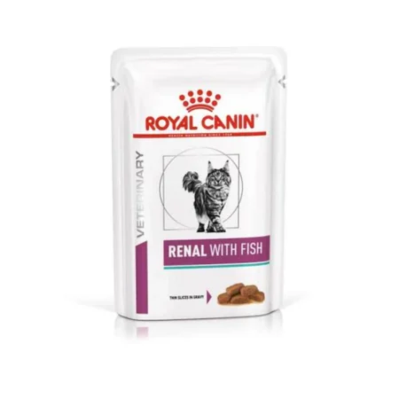 Royal Canin Renal with Fish (85 gm\pouch) - Wet food for Renal kidney diseases