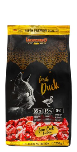 Leonardo Fresh Duck Dry Food Cats 250g