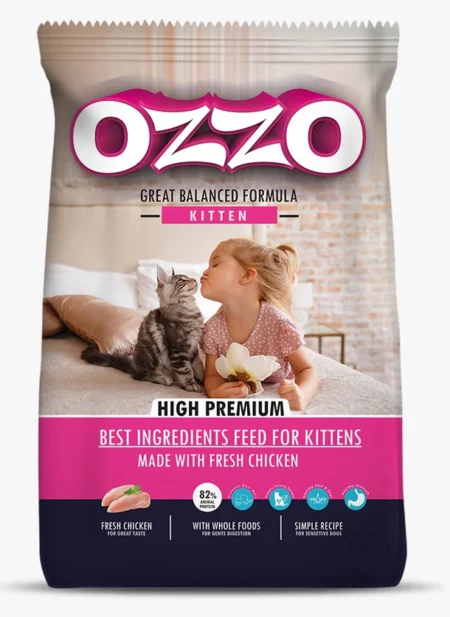 OZZO High Premium Kitten Dry Food With Fresh Chicken  1kg