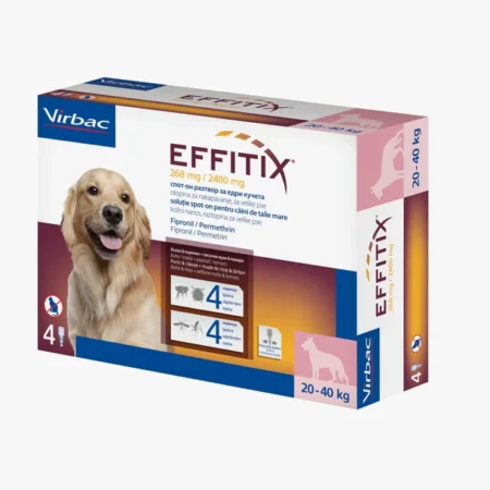 Virbac Effitix Large Dogs (20Kg - 40Kg) X 1 Pipette