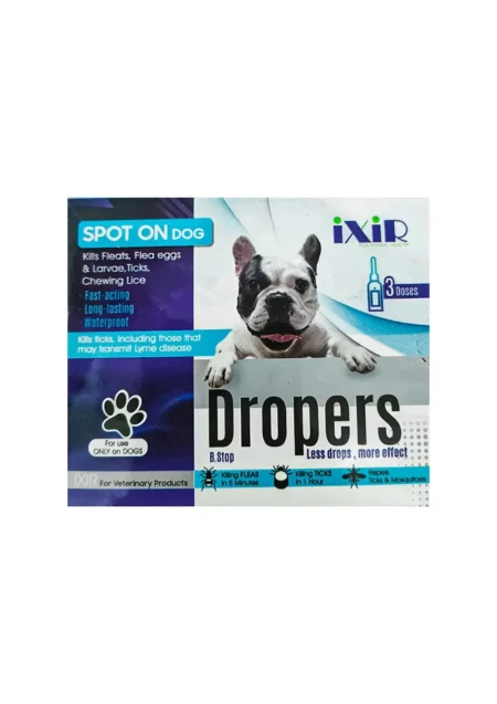 iXiR Dropers Spot On For Dogs – One Dose