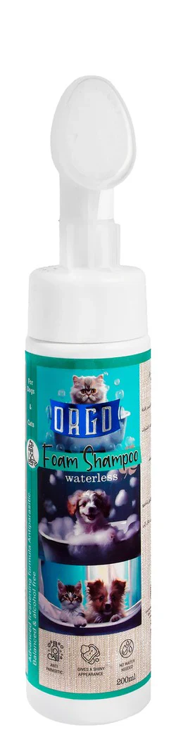 Orgo Foam Shampoo For Paws Care 200 ml
