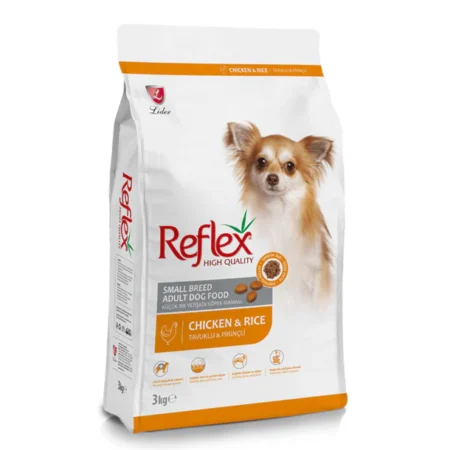 Reflex Small breed adult dog food with chicken and rice (3kg-15kg)