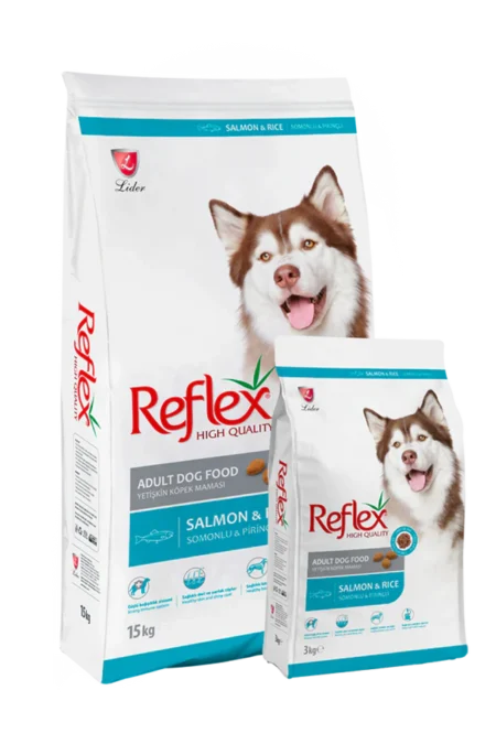 Reflex Adult Dog Food with Salmon and Rice (3kg/15kg)