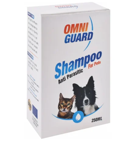 Omni Guard Antiparasitic Pet Shampoo (80ml_250 ml)