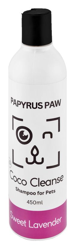 Papyrus Paw Coco Cleanse Pet Shampoo Sweet Lavender Scent