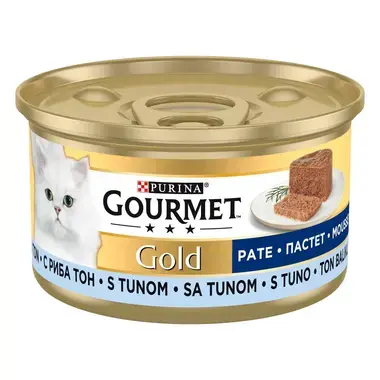 Purina GourmetGold  with tuna  , wet food for cats 85g