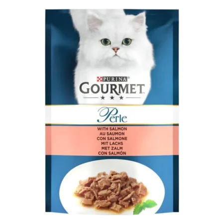 Purina Gourmet Perle with Salmon 85g