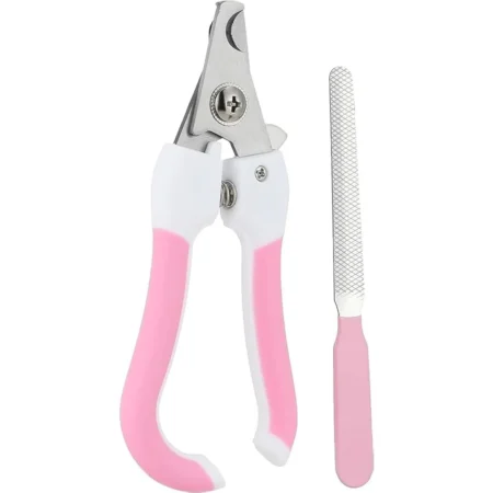 Pet Nail Clipper for Dogs and Cats, Dog Nail Trimmer with Nail File