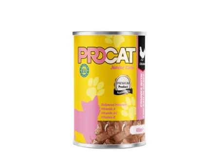 Pro Cat Wet Food For Kittens in Chunks with Chicken 415G