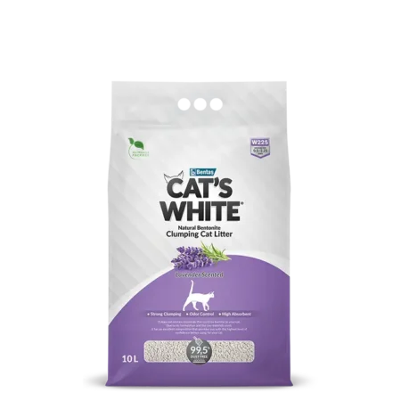 Cat’s White Clumping Cat Litter 10L