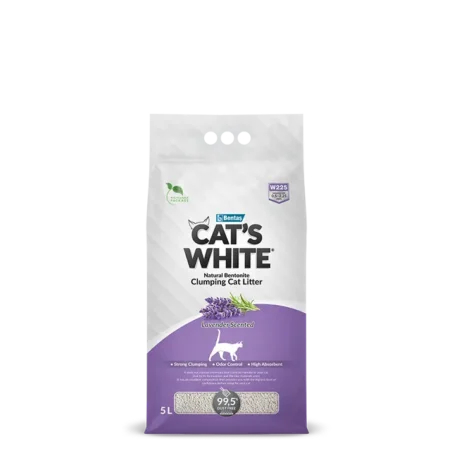 Cat’s White Clumping Cat Litter 5L