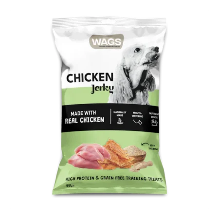 Wags Chicken Jerky with Sesame 300