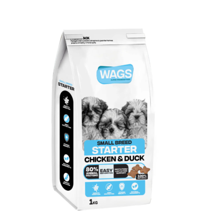Wags Small Breed - Starter 1kg