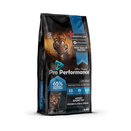 pro performance adult cat food sporfit cat chicken & fish (2kg-15kg)