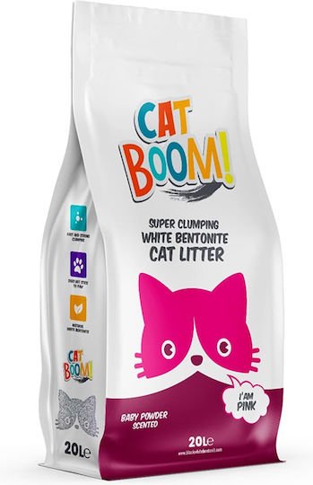 Cat Boom Clumping Cat Litter Different Scents 20L